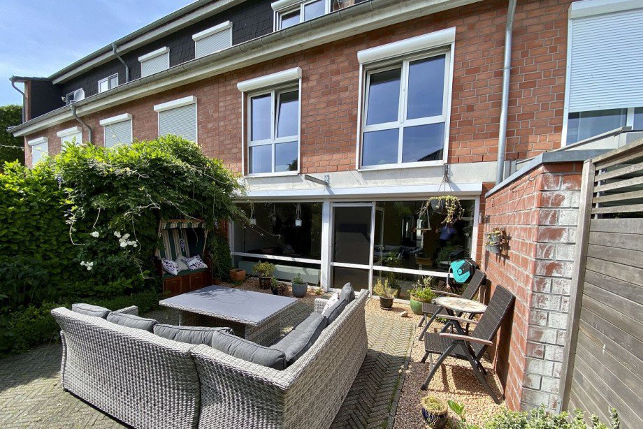 Terrasse Reihenmittelhaus Bocholt
