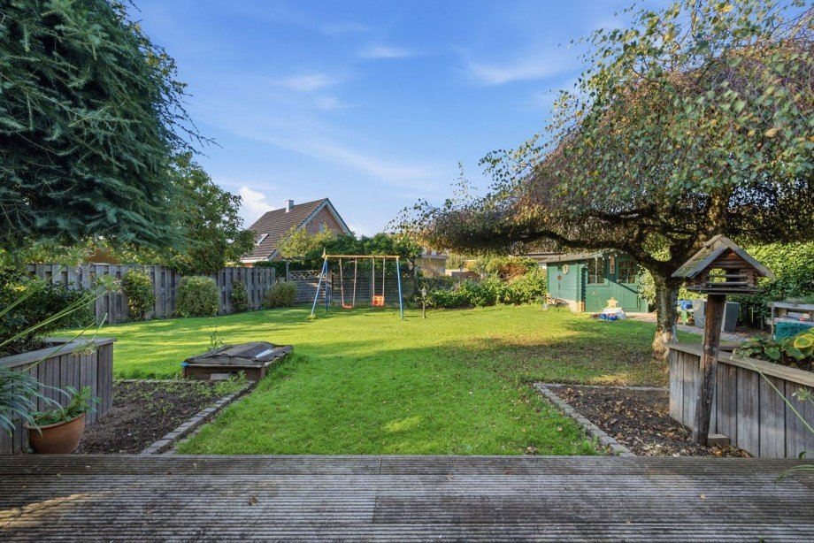 Blick in den Garten Einfamilienhaus Isselburg