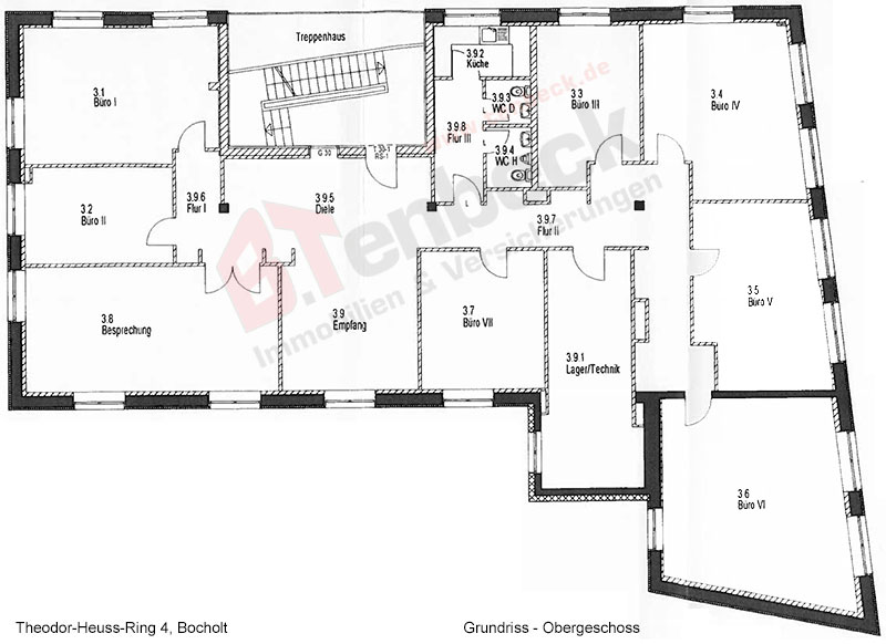 OG - Theodor-Heuss-Ring 4 B�ro / Praxis Bocholt