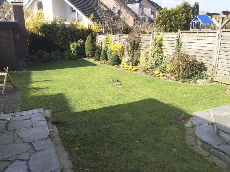 ... Garten Doppelhaush�lfte Bocholt