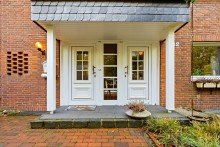 Eingang Einfamilienhaus mit Keller und Garage in Bocholt - N�he Aasee!