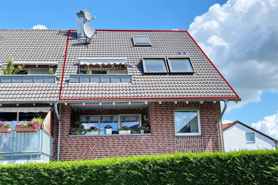 Ansicht - Loggia Wohnung Bocholt
