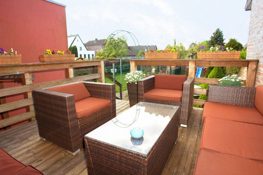 ... Terrasse Reihenmittelhaus Bocholt