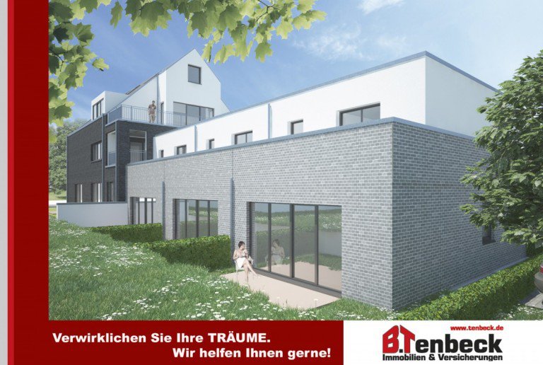 ... Ansicht des Hauses Bocholt Reihenendhaus Modernes, helles und citynahes Wohnen! Neubau von 3 Stadth�usern in Bocholt!