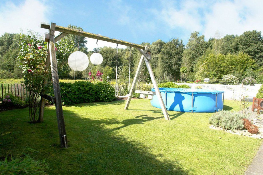 Garten Doppelhaush�lfte Rhede