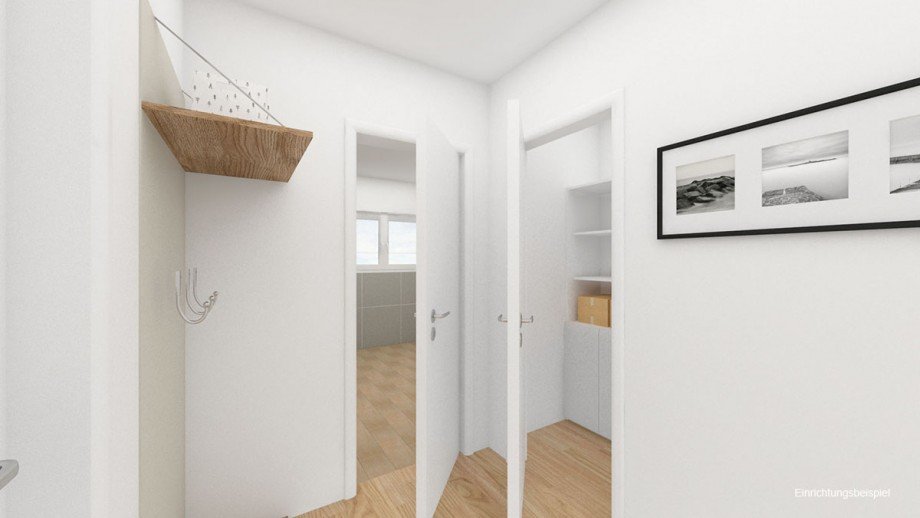 Einrichtungsbeispiel - Flur Wohnung Bocholt