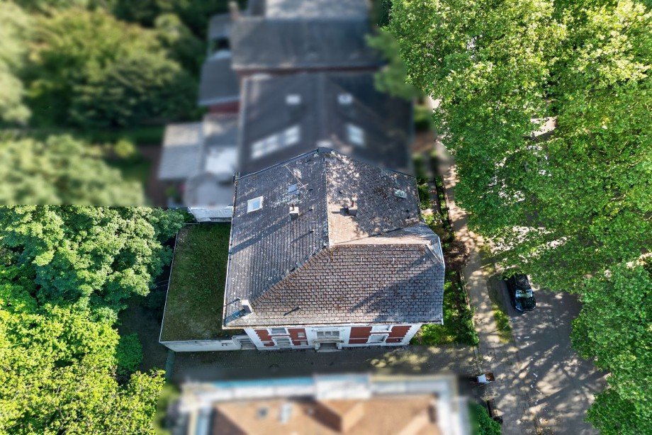 Luftbild Doppelhaush�lfte Bocholt