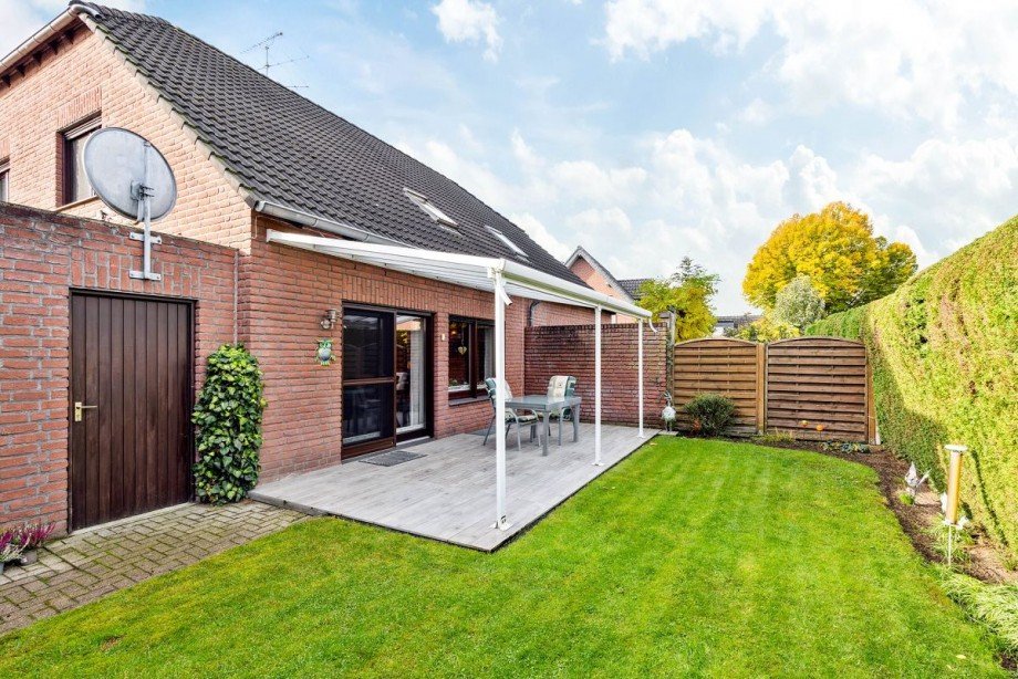 Garten Doppelhaush�lfte Bocholt