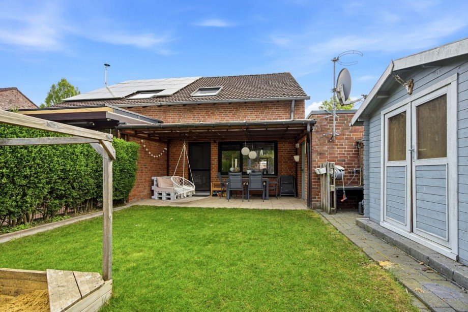 Ansicht - Garten Doppelhaush�lfte Bocholt