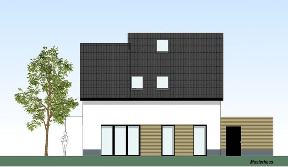 Ansicht Ost Einfamilienhaus Bocholt