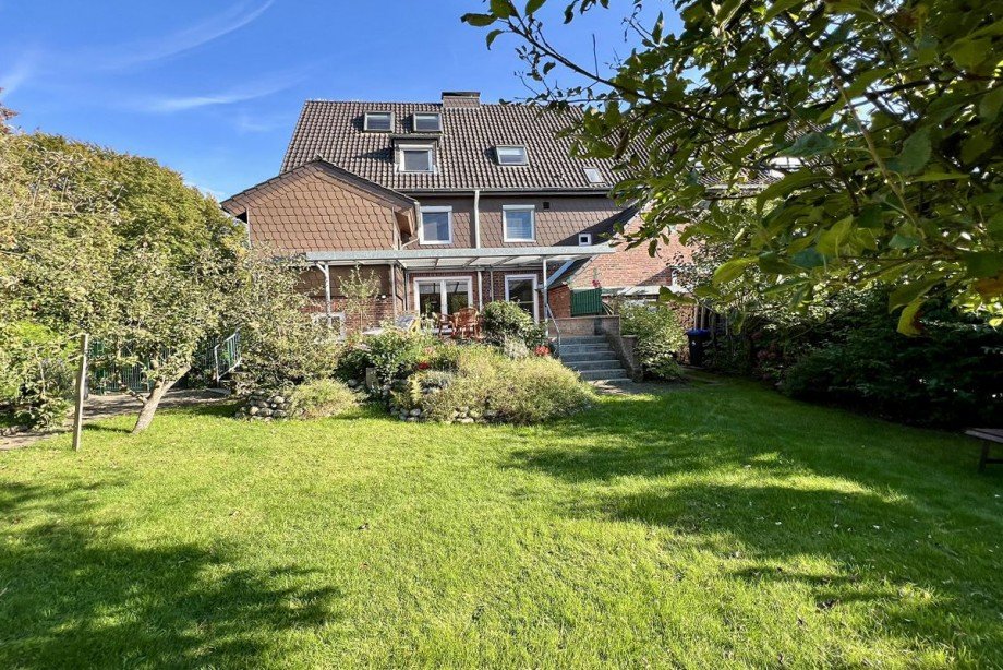 Garten Reihenendhaus Bocholt