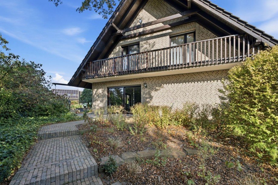 Ansicht - seitliche Terrasse Einfamilienhaus Isselburg