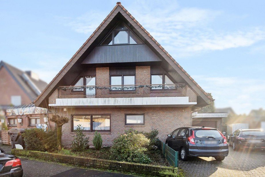 Ansicht des Hauses Doppelhaush�lfte Bocholt