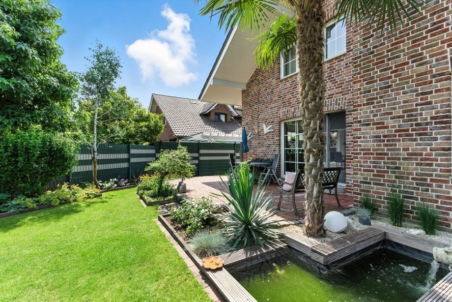 Garten - Terrassen Einfamilienhaus Bocholt