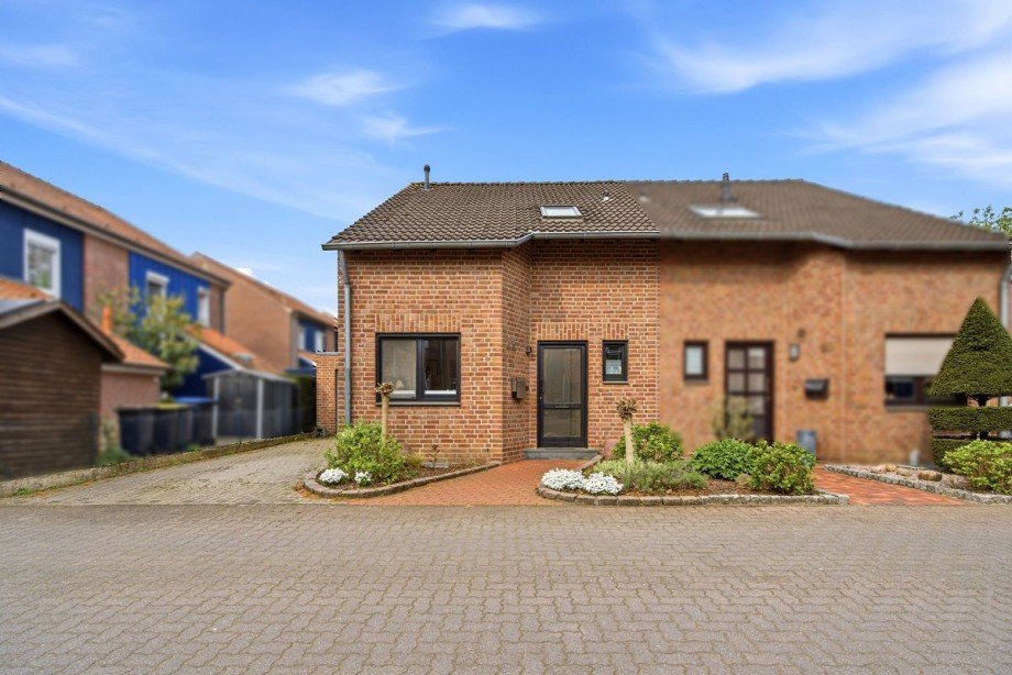 Ansicht des Hauses Doppelhaush�lfte Bocholt