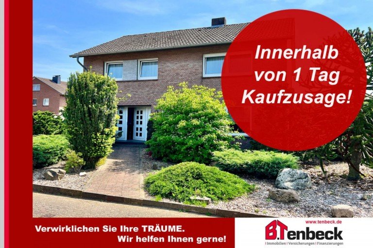 Ansicht des Hauses Isselburg-Anholt Einfamilienhaus Freistehendes Einfamilienhaus in ruhiger Lage von Isselburg-Anholt!