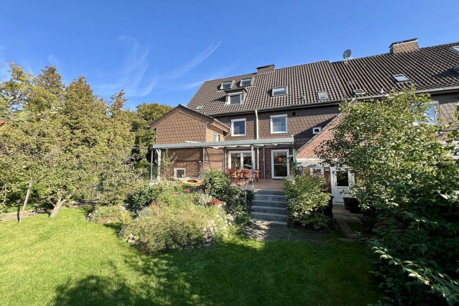 Ansicht - Garten Reihenendhaus Bocholt