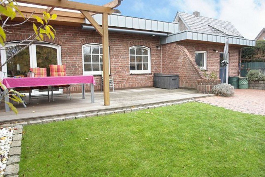 ... Terrasse Doppelhaush�lfte Bocholt