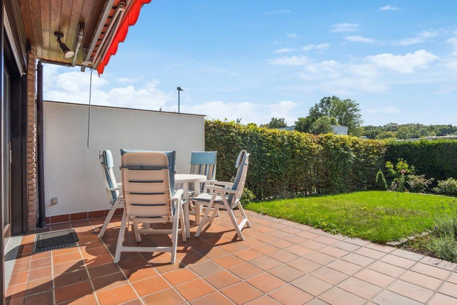 Ansicht - Terrasse Reihenmittelhaus Bocholt
