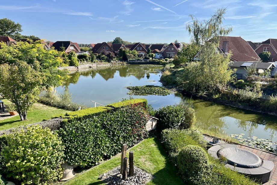 Aussicht - Dachterrasse Einfamilienhaus Borken