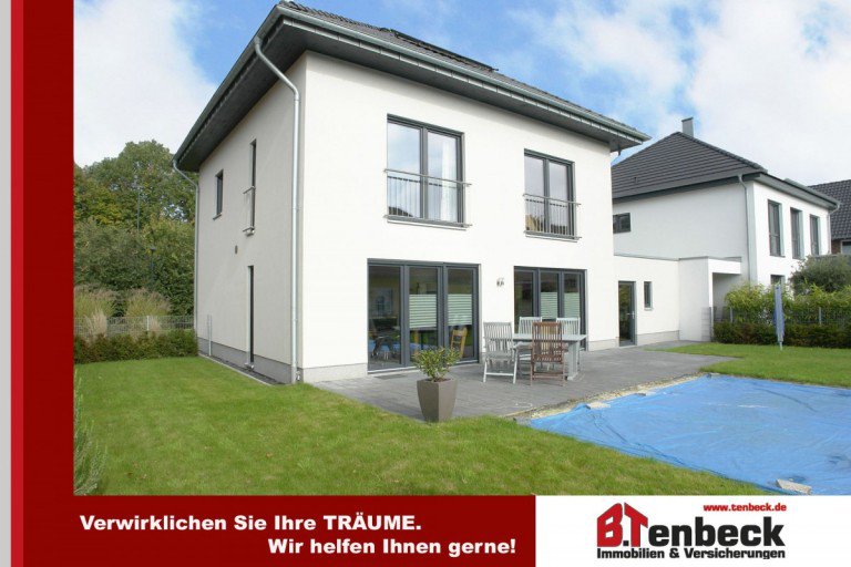 Ansicht - Garten Hamminkeln Einfamilienhaus Energieeffizient, jung, modern! Freistehendes Einfamilienhaus in Dingden!
