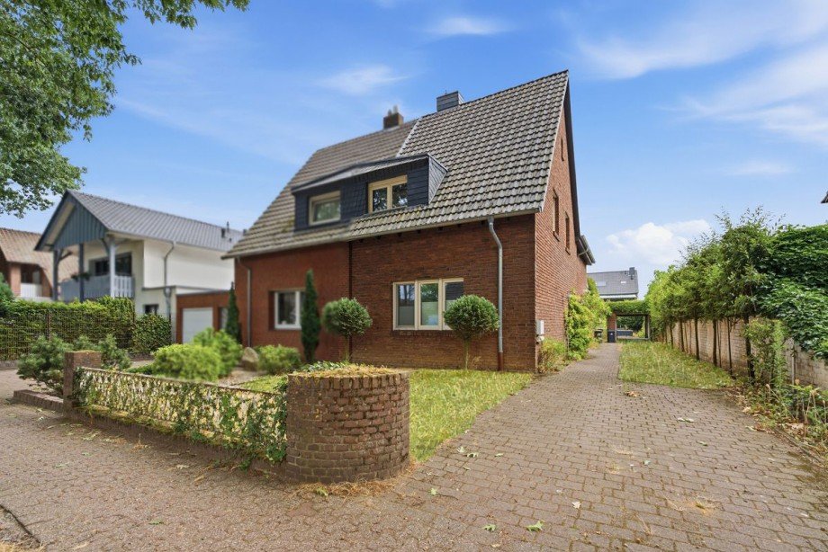 Ansicht des Hauses Doppelhaush�lfte Bocholt