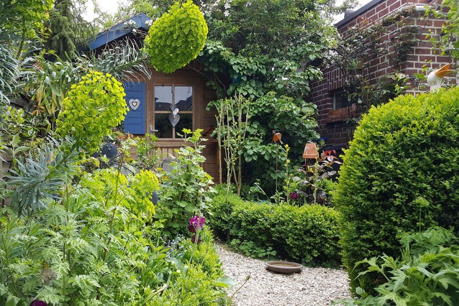 Sommerimpressionen Doppelhaush�lfte Isselburg