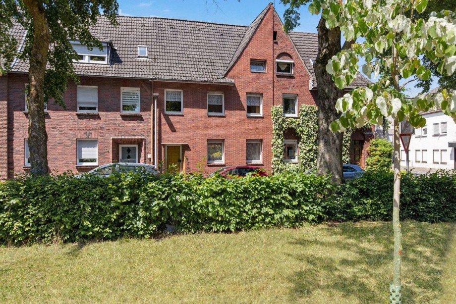 Ansicht vorne Reihenmittelhaus Bocholt
