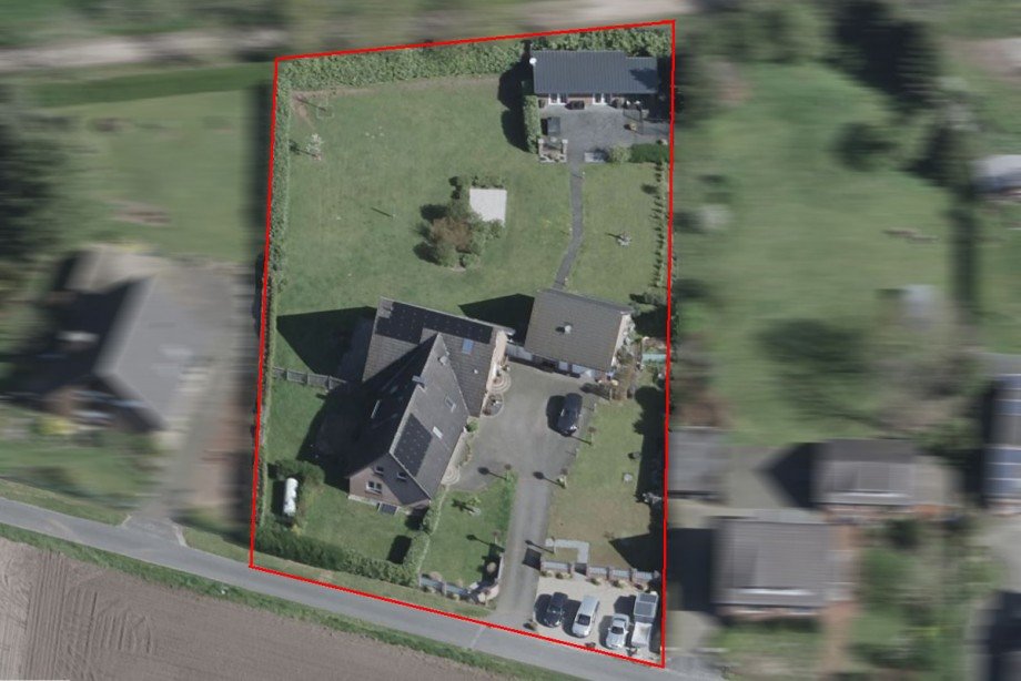Luftbild Einfamilienhaus Borken