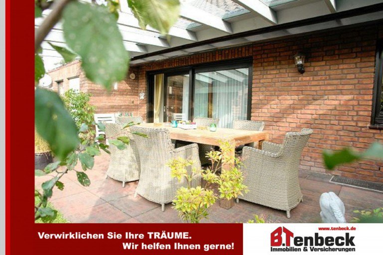 ... Terrasse Bocholt Doppelhaush�lfte Doppelhaush�lfte mit Keller und Garage in Bocholt-Barlo!