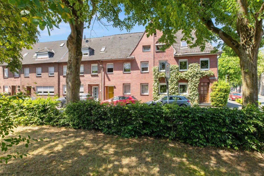 Ansicht vorne Reihenmittelhaus Bocholt