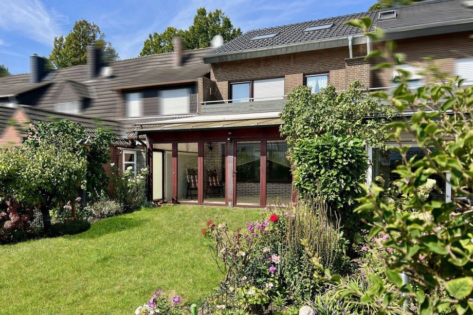 Ansicht - Garten Reihenmittelhaus Bocholt