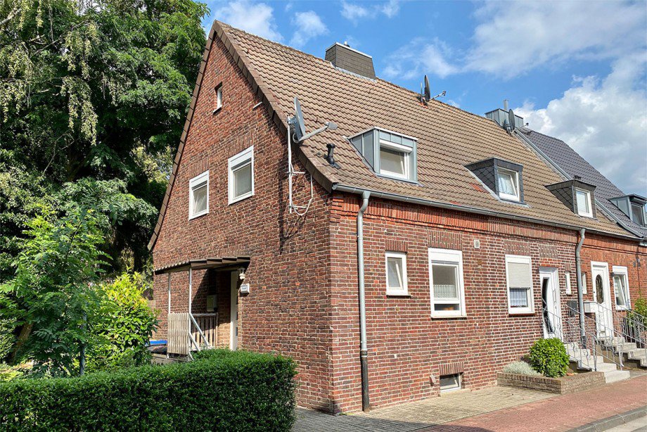 Ansicht Reihenendhaus Bocholt