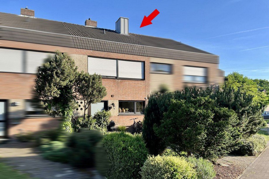 Ansicht des Hauses Reihenmittelhaus Bocholt