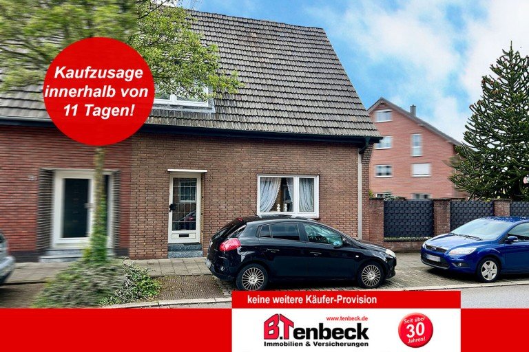 Hauptbild: Doppelhaush�lfte mit Keller und Garage in Bocholt!