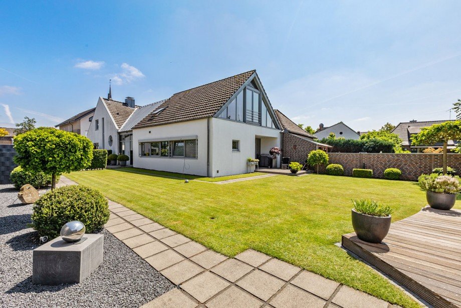 Sommerimpressionen Einfamilienhaus Hamminkeln