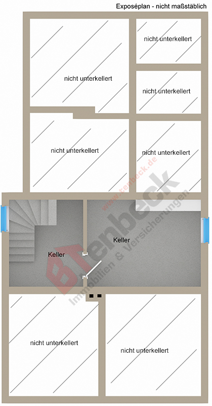 Grundriss - Keller Einfamilienhaus Bocholt