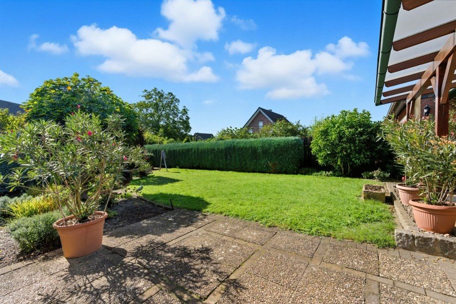 Garten Doppelhaush�lfte Isselburg-Werth