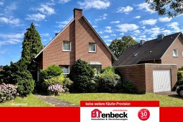 Hauptbild Einfamilienhaus mit Keller und Garage im Norden von Bocholt!