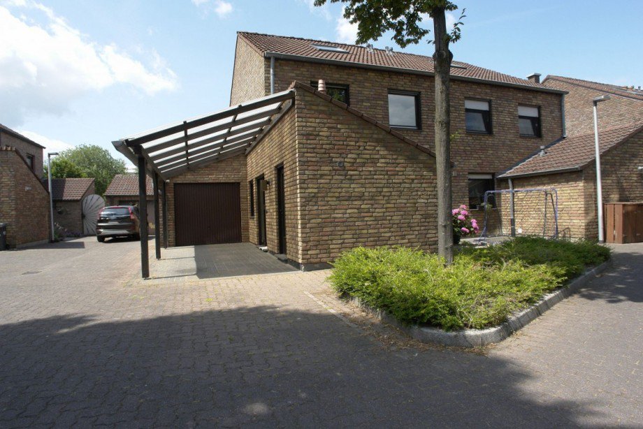 ... Ansicht des Hauses Doppelhaush�lfte Bocholt