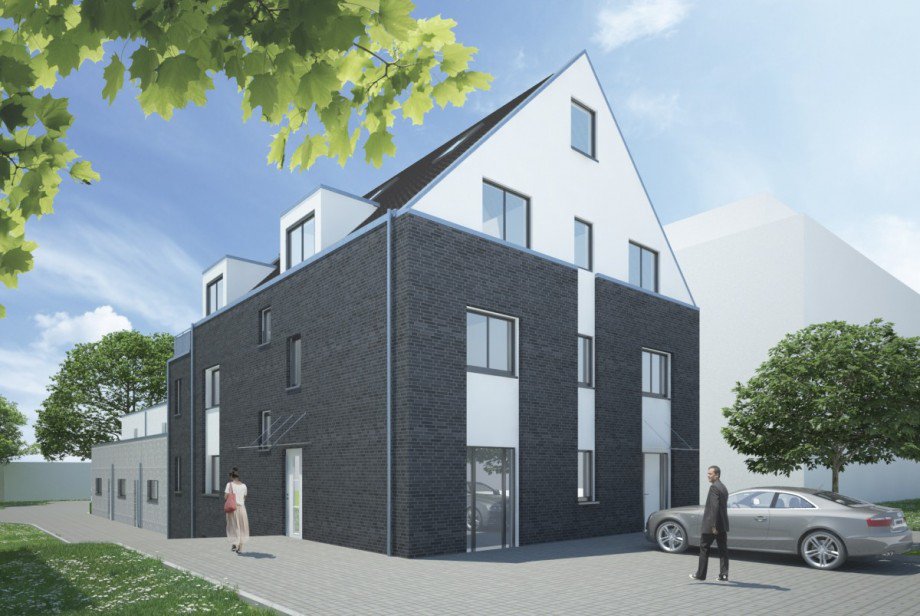 ... Ansicht des Hauses Wohnung Bocholt