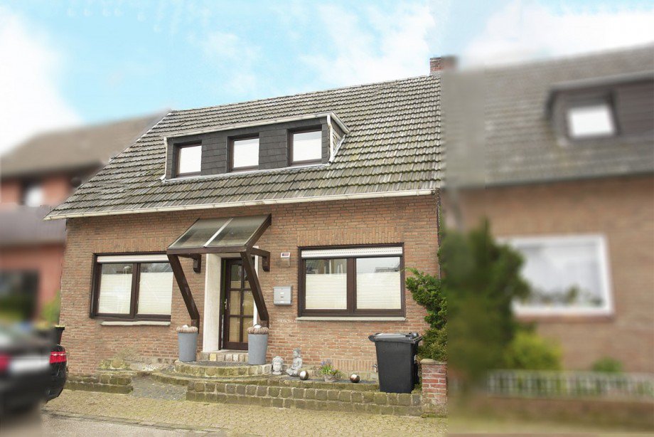 ... Ansicht des Hauses Reihenmittelhaus Bocholt