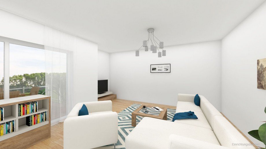 Einrichtungsbeispiel - Wohnen Wohnung Bocholt