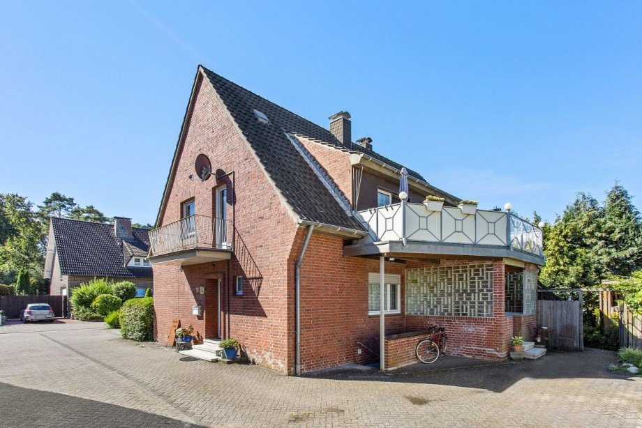 Ansicht - Eingang Zweifamilienhaus Rhede