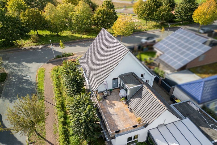 Luftbild Einfamilienhaus Bocholt