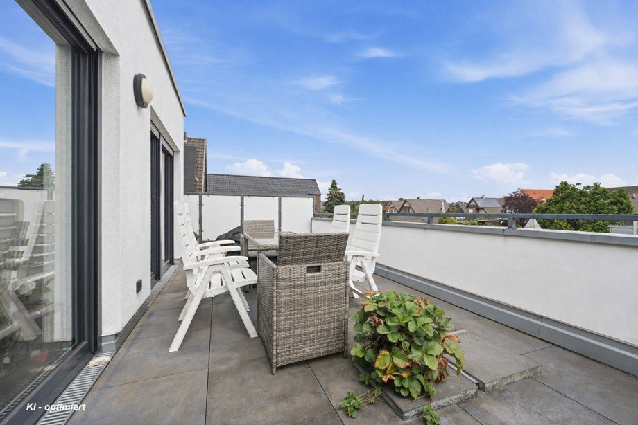 Dachterrassse (KI - optimiert) Wohnung Bocholt