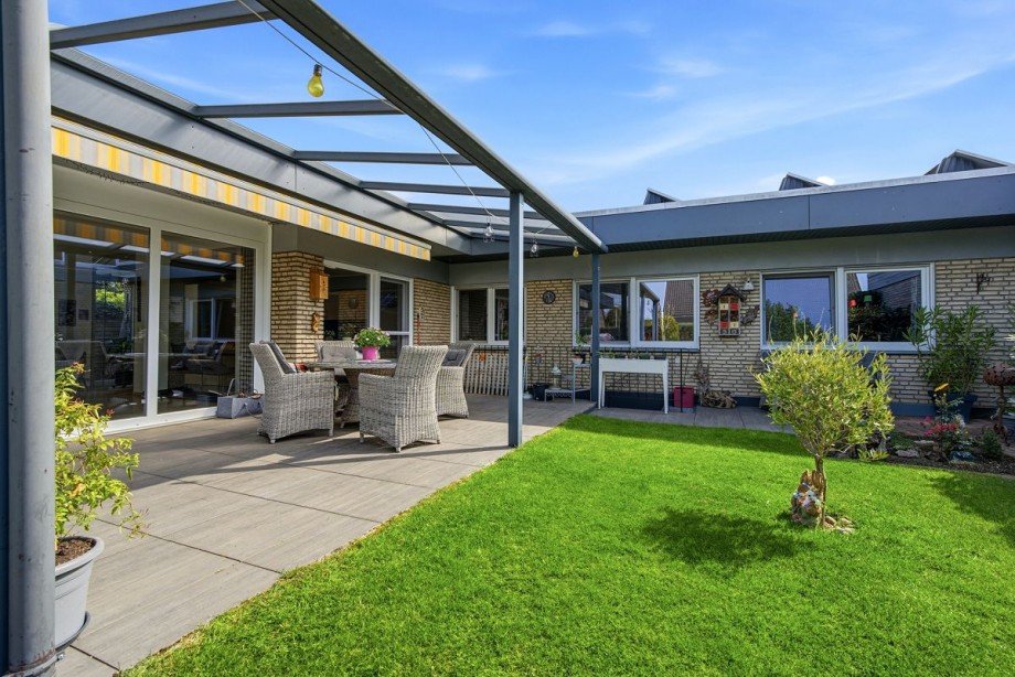 Terrasse - Garten Bungalow Bocholt