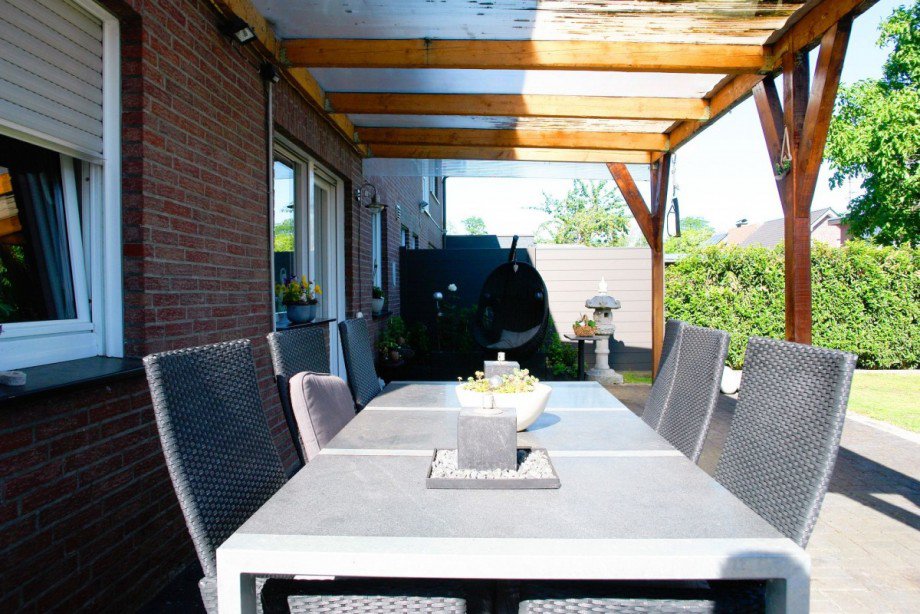 ... Terrasse Doppelhaush�lfte Hamminkeln-Dingden