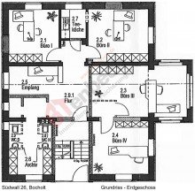 EG - S�dwall 26 Zwei moderne B�rogeb�ude! Top-Lage in der Bocholter Innenstadt!
