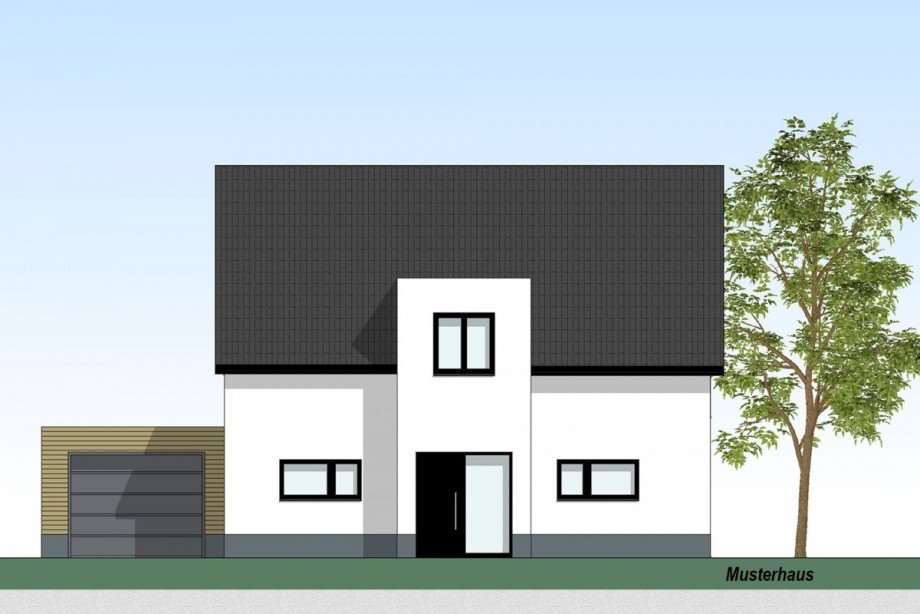 Ansicht - West Einfamilienhaus Bocholt
